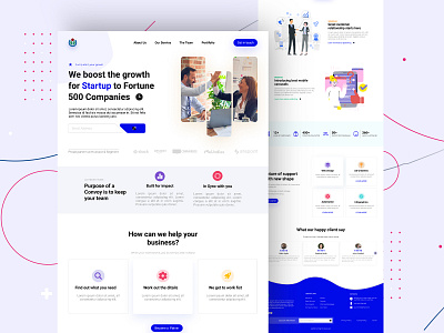 Business Landing Page.