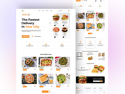 Food Landing Page