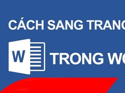 Cach Sang Trang Moi Trong Word De Dang, Nhanh Chong