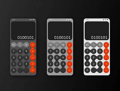 iphone 13 pro calculator app branding calculator design graphic design illustration iphone logo mobil typography ui ux vector