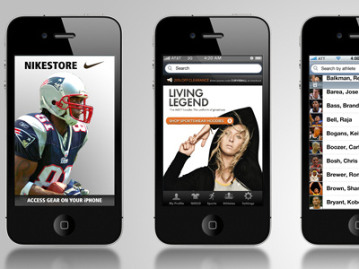 Nikestore iPhone App