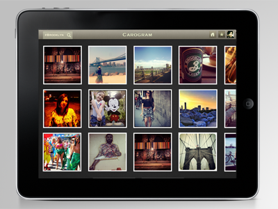 Carogram iPad App api instagram ios ipad photography