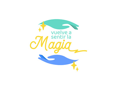 Vuelve a sentir la magia adobe illustrator design hand illustration logo magic