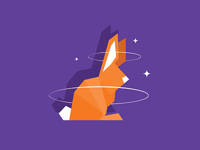 Mystical Rabbit bunny illustration rabbit