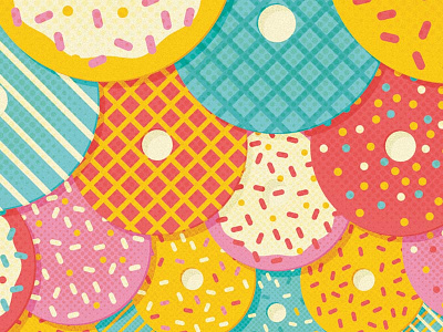 Donut Donut Donut donut illustration texture