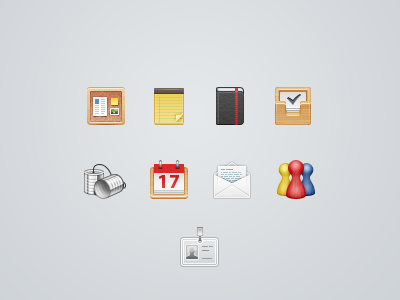 Toolbar Icon Set icons toolbar