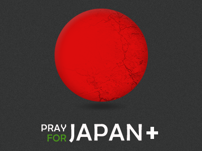 PRAY FOR JAPAN design