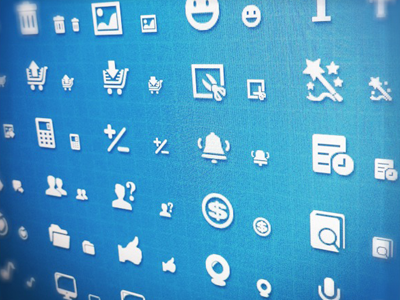 55 icons 16 blue clean design icon icons logo ui