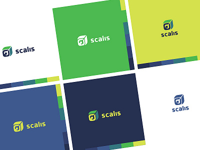 Scale Logo brand branding colors create creative design illustrator logo palette