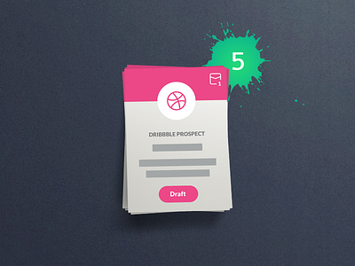 @5x Dribbble Invitations