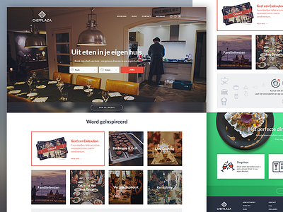 Chefplaza Landing Page 2015