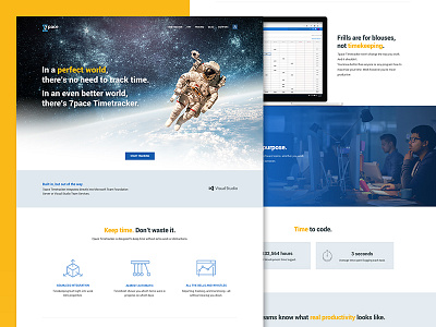 7pace Landing Page