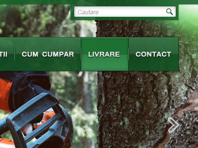 Simple Green Navigation & Hover design green interface landing page layout menu navigation navigation menu text