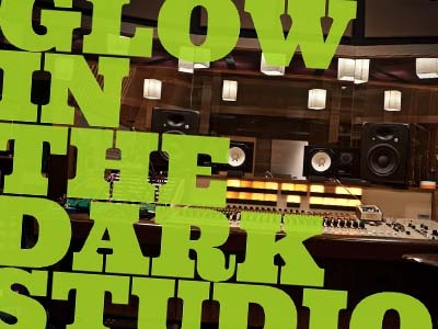 Gitdark! glow in the dark javascript music web design