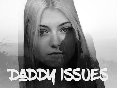Daddy Issues - The Neighbourhood ad advertisement album art album artwork design music album music art music artwork photoshop