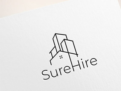 Develop a brand identity of our client business namely SURE HIRE