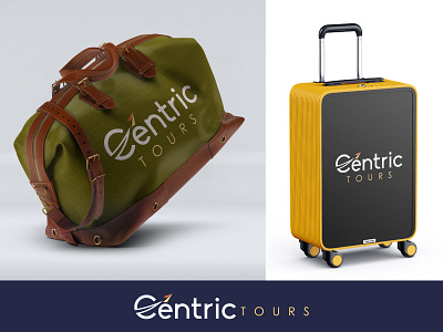 CENTRIC TOURS brand branding design graphic design icon illustration