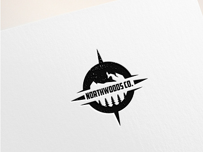 North Woods Co branding design graphic design icon illustration logo