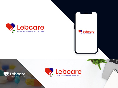 LEB CARE branding design graphic design icon illustration logo