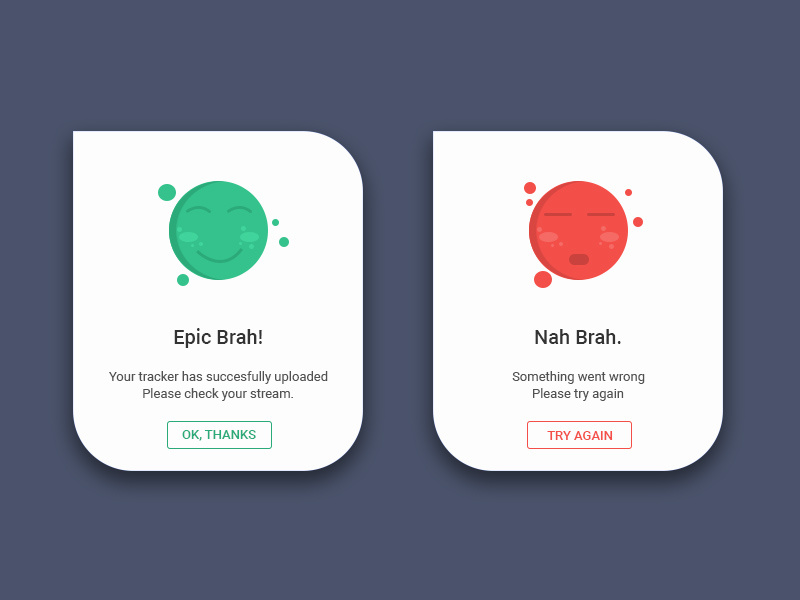 Flash Message by Jay on Dribbble
