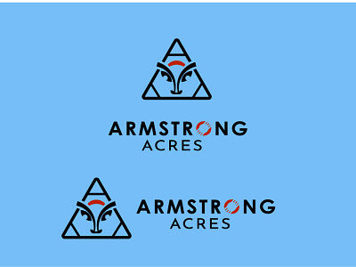 ArmStrong ACRES branding design graphic design illustration logo typography vector