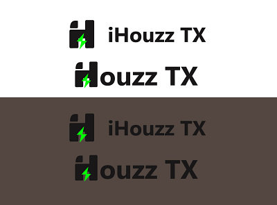 iHouzz TX app branding design graphic design illustration logo typography vector