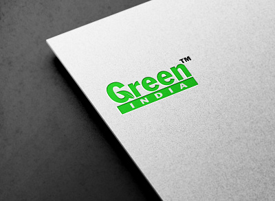 Green INDIA app branding design graphic design illustration logo typography vector