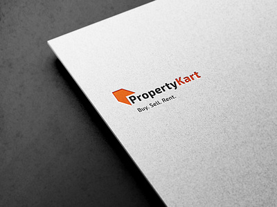 Logo Design For PropertyKart app branding design graphic design illustration logo typography ui ux vector