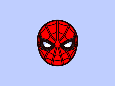 Spiderman 2d bold cartoon character character design design flat flat 2d geometric hero icon icon design illustration illustrator marvel marvel comics marvelcomics spiderman super hero superhero vector