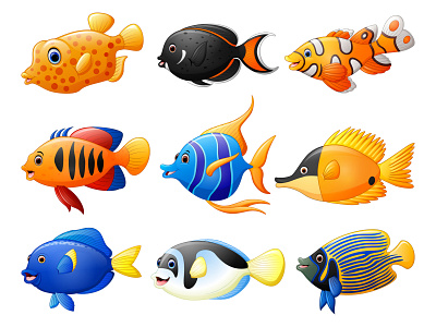 We are fish design graphic design icon illustration vector