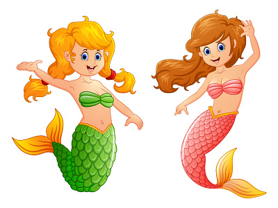 I am mermaid design graphic design icon illustration vector