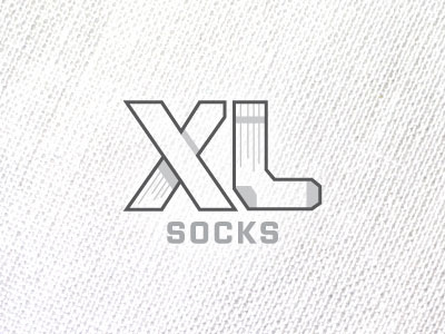 xl socks logo socks