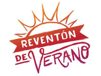 Reventón de Verano concert festival latino logo mexican music summer sun