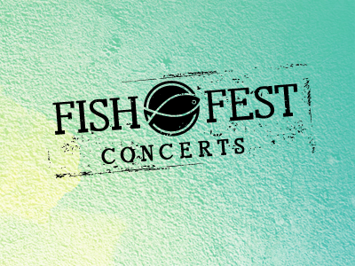 FF Stamp concert fish logo stamp