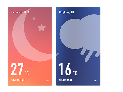 Absolut Random Design W3 cloud design moon random weather