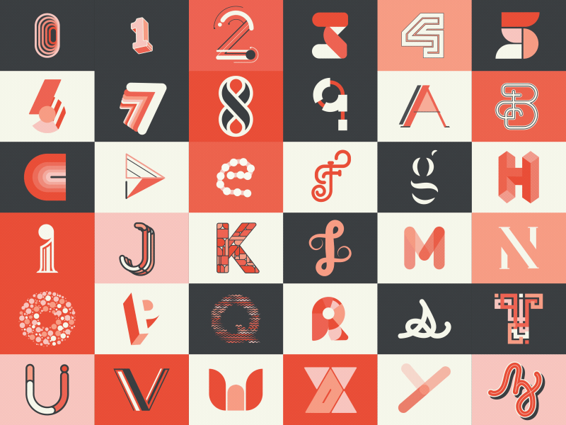 36 Days Of Type Animated Typeface