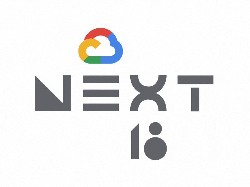 Google Next '18 Logo animation design google google next motion design vsapartners