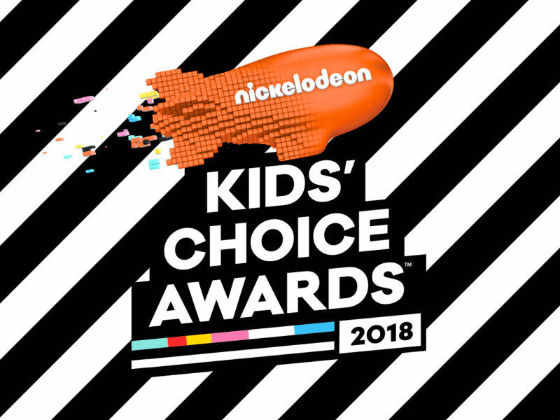 Nickelodeon - Kid's Choice Awards 2018 after effects broadcast design illustrator kids choice awards logo logo animation motion nickelodeon