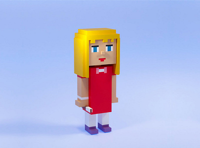3D NFT Collection: Voxel Art Characters voxel artist