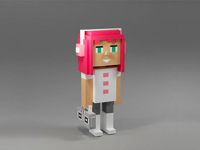 3D NFT Collection: Voxel Art Characters