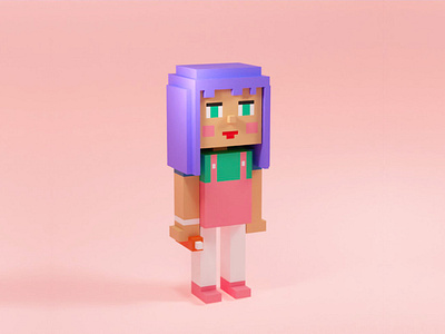 3D NFT Collection: Voxel Art Characters