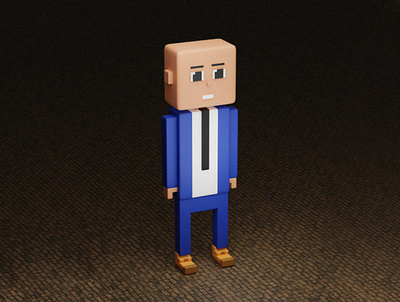 3D NFT Collection: Smooth Voxel Art Characters voxel artist