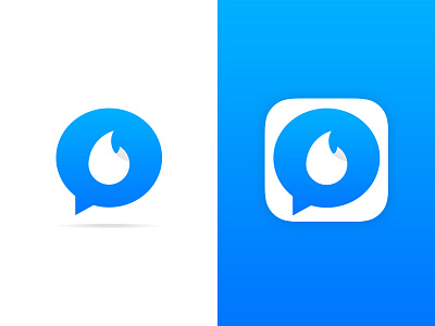 Snugly messenger icon design