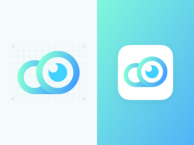 Cloud Camera App Icon Concept