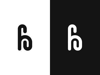 h h line logo mark symbol