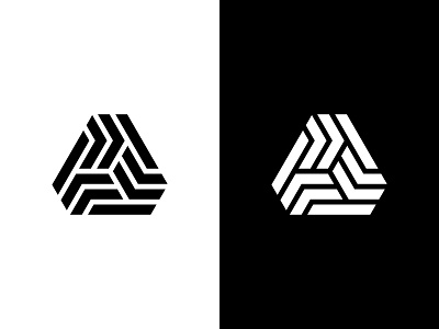 Wip line logo mark symbol