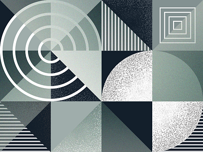 Geometric Abstract Pattern Version 3 abstract branding geometric illustration pattern