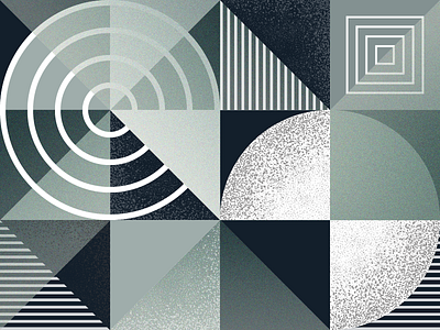 Geometric Abstract Pattern Version 3