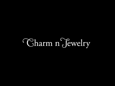 Logotype for Charm n Jewelry Version 1 charm jewelry logo logotype mark symbol