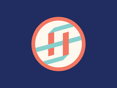 HS hs logo mark monogram symbol